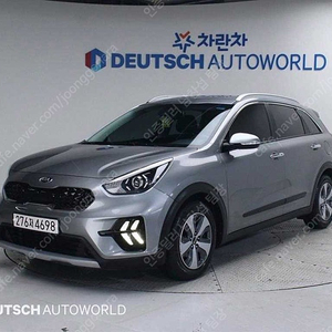 기아 니로 중고 니로 더 뉴 니로 중고차 회색 2020년식 23,413km 1.6 HEV 럭셔리 중고차량