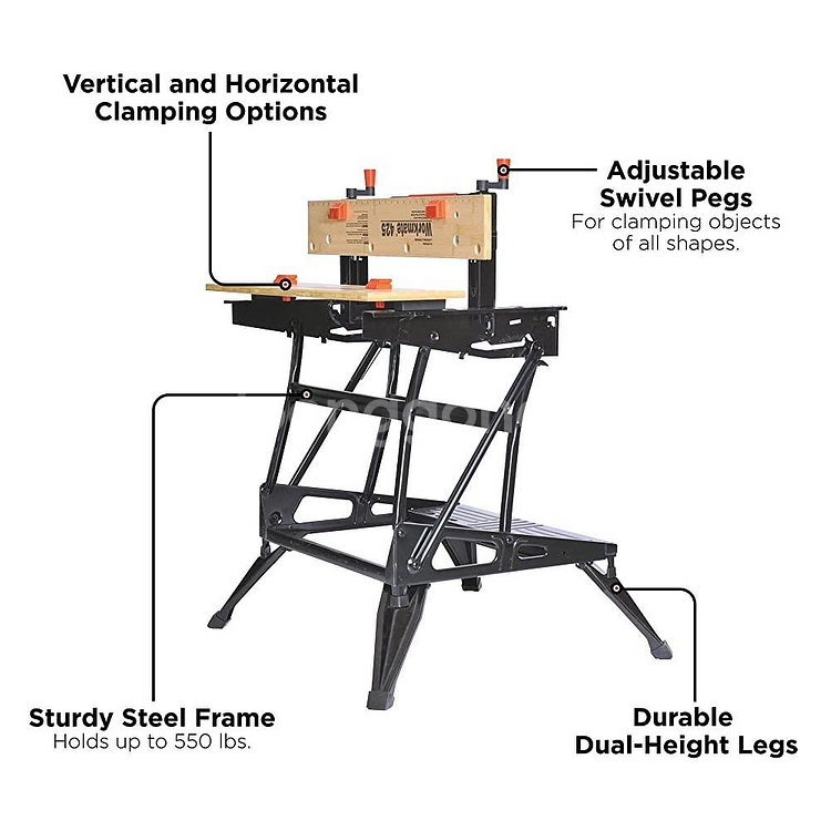 최고의 다용도 작업대 BLACK+DECKER WM425...--8