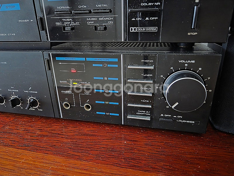 희귀모델 파이오나아 A-X5 , CT-X5 오디오 시스...--4