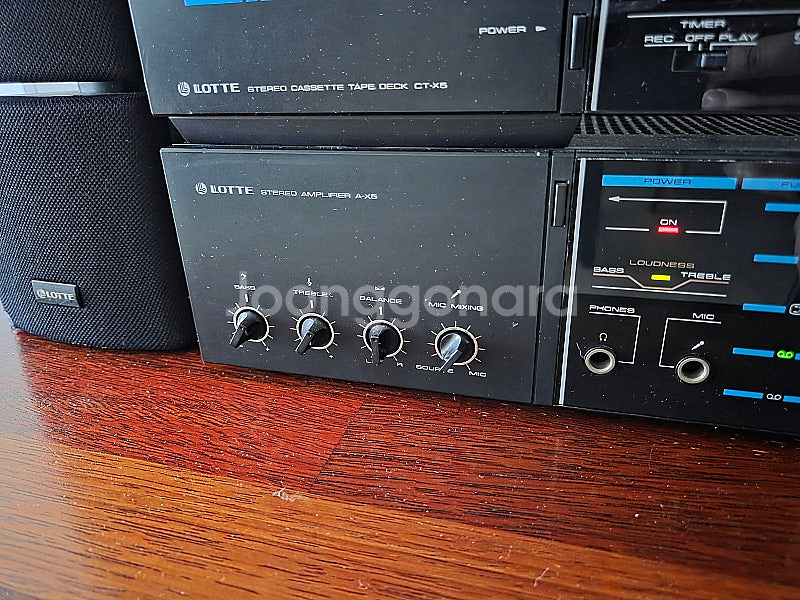 희귀모델 파이오나아 A-X5 , CT-X5 오디오 시스...--5