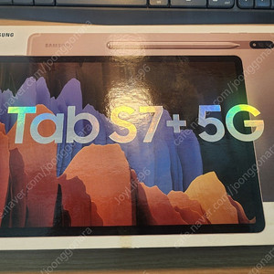 갤럭시탭S7+ 5G 256GB / 정품 키보드커버