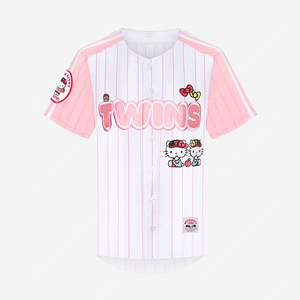 Lg 트윈스 헬로키티 콜라보 유니폼 핑크 100사이즈