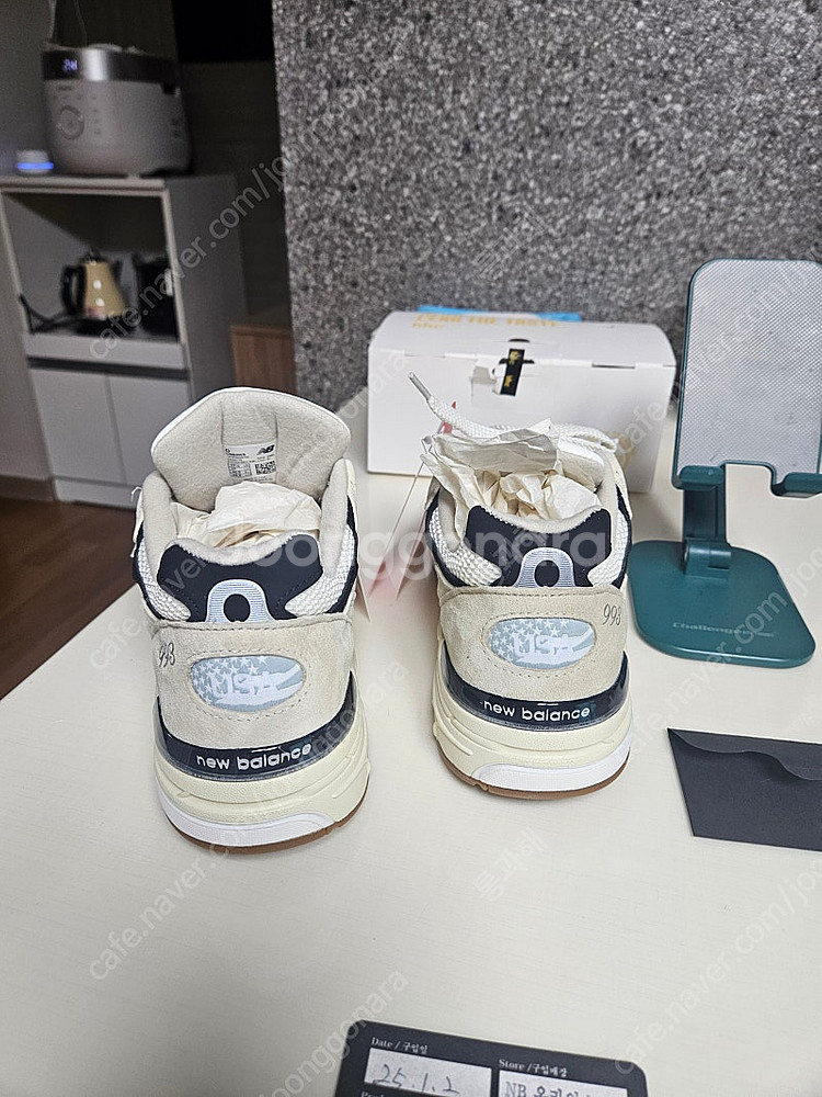 뉴발란스 993 씨솔트 블랙--3