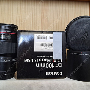 캐논정품 EF 100mm f/2.8L Macro IS USM + PROTECT FILTER 67mm 58만원