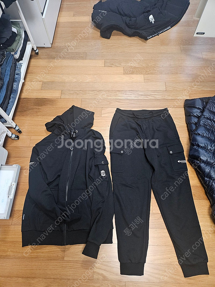 디스커버리 메쉬 포켓 카고 포켓 세트 팝니다--0
