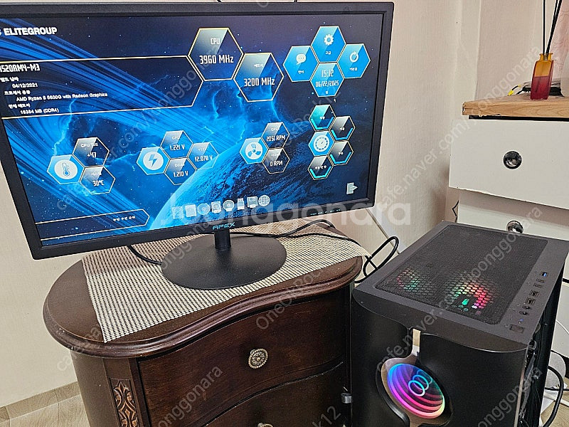 (그래픽카드, 저장장치 X) 본체 2대 / 모니터 1대 판매합니다--6