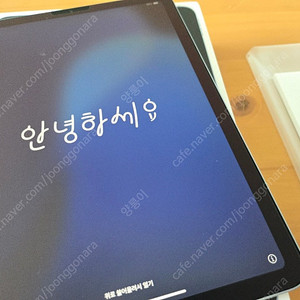 아이패드 에어4 64GB wifi 스카이블루 풀박+애플펜슬