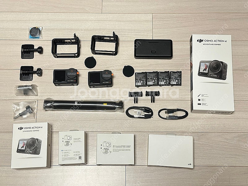 DJI 오즈모 액션4 어드벤쳐콤보,스탠다드 콤보 2대 ...--0