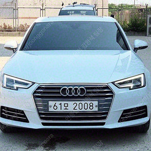 아우디 A4 중고 아우디 A4 중고차 아우디 중고 흰색 2018년식 56,607km 30 TDI 프리미엄 개인사업자 차량구매