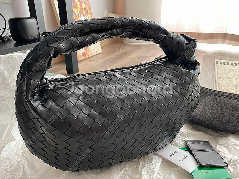 보테가베네타 조디 클래식 블랙(사몰가 이너백 포함)--1
