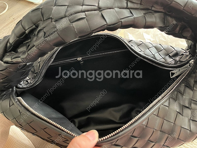 보테가베네타 조디 클래식 블랙(사몰가 이너백 포함)--6