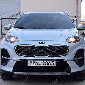 스포티지 중고차 할부 스포티지 SUV 중고차 회색 2020년식 1.6 디젤 2WD 프레스티지 수원중고차