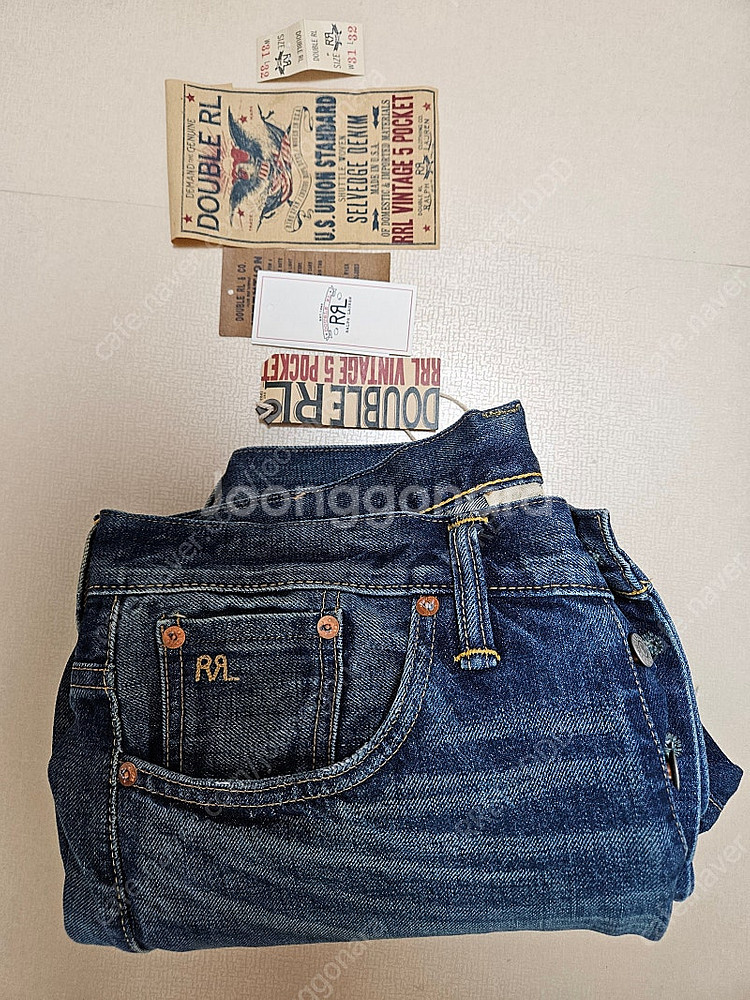 RRL Vintage 5-pocket grandfall...--6