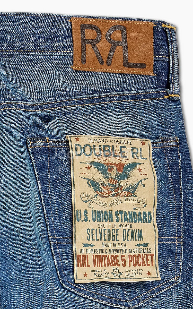 RRL Vintage 5-pocket grandfall...--9
