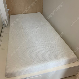 지누스 메모리폼 토퍼 10cm 싱글사이즈 매트리스 팝니다
