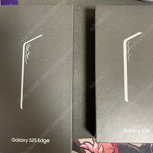 갤럭시S25(256gb),S25엣지(512gb)자급제 팝니다.