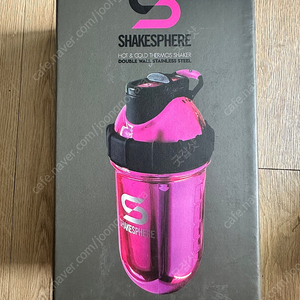 쉐이크스피어 스틸 프로틴쉐이커 스테인리스 쉐이크통, 스틸 미러 핑크 & 로즈골드 700ml