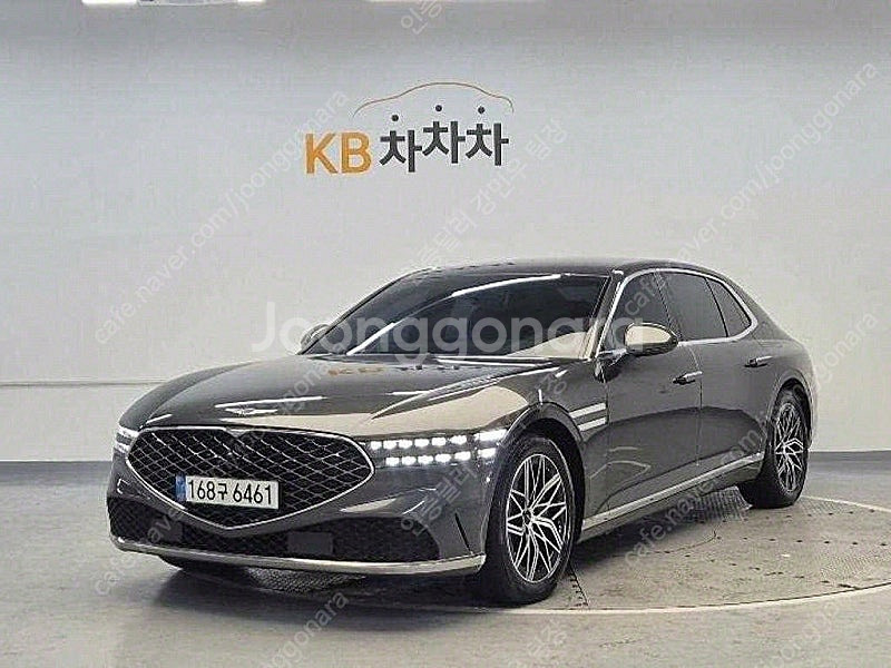 제네시스 G90 중고 제네시스 중고 가격 회색 2022...--0