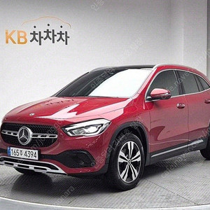 벤츠 GLA 중고 벤츠 GLA클래스 중고 빨간색 2021년식 45,476km GLA220 수원중고차