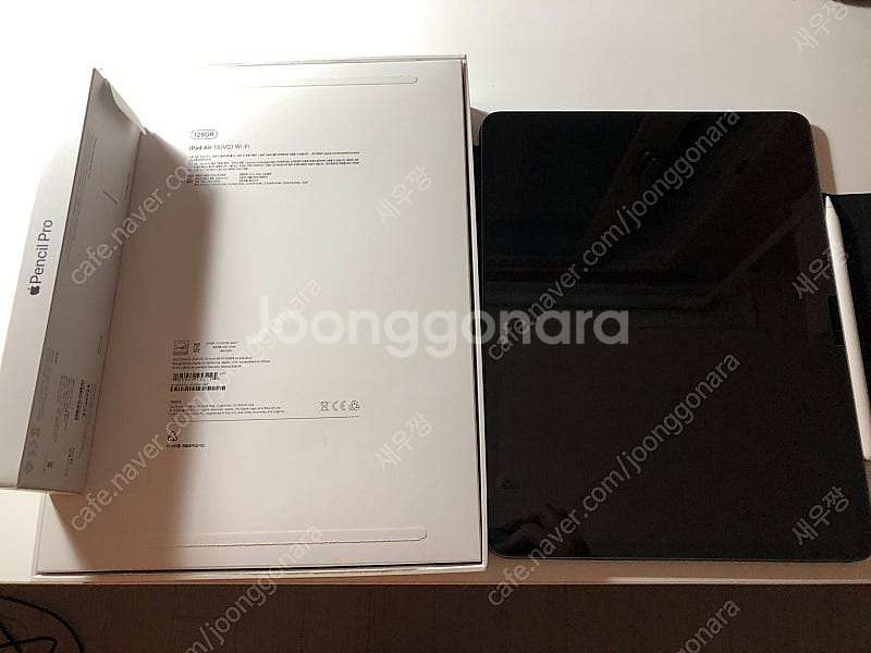 아이패드 에어 13 m2 128gb wifi모델+애플펜...--2