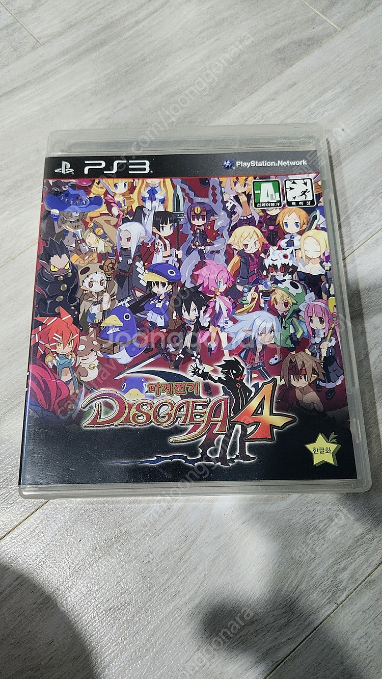 ps3 마계전기 디스가이아4 택포 1.5--0
