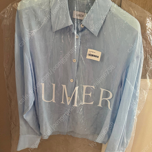 유메르 시어백버튼 셔츠
