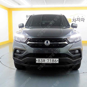 쌍용 렉스턴 스포츠 중고 쌍용 렉스턴 스포츠 중고차 픽업트럭 중고 회색 2019년식 73,121km 4WD 디젤 2.2 노블레스 중고차다이렉트