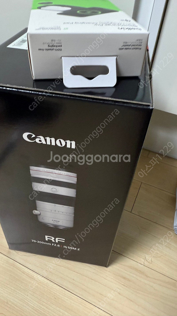 캐논 70-200 z f2.8 화이트 백통 미개봉 판매...--0