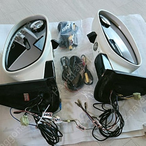 뉴코란도 사이드카메라 빽미러