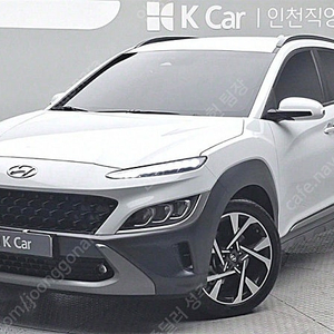 현대 코나 중고 더 뉴 코나 중고자동 흰색 2021년식 39,800km 가솔린 1.6 터보 2WD 모던 중고차구매