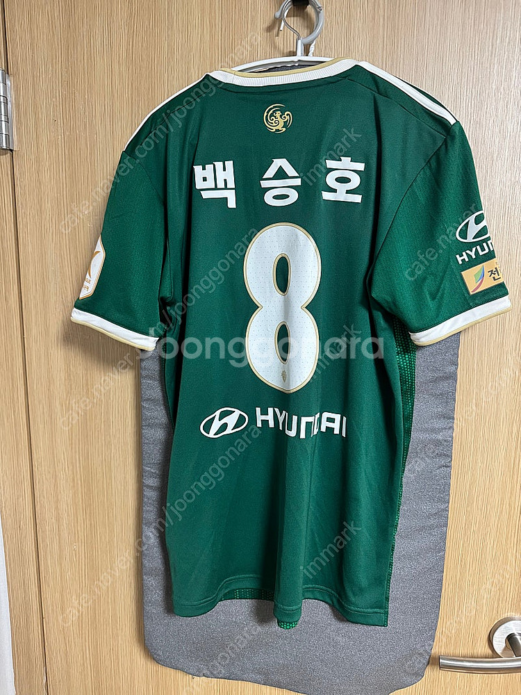 해외S 전북현대 2022 홈 유니폼 백승호 마킹--1