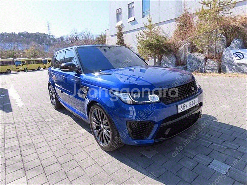 랜드로버 레인지로버 스포츠 중고 레인지로버 중고 파란색 2017년식 47,267km 5.0 SVR 개인사업자 소득공...--3