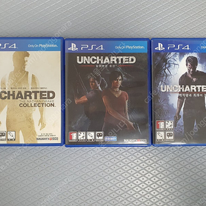 PS4 언차티드 시리즈 셋트
