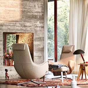 Vitra repos lounge chair 비트라 라운지 체어 & 오토만 세트