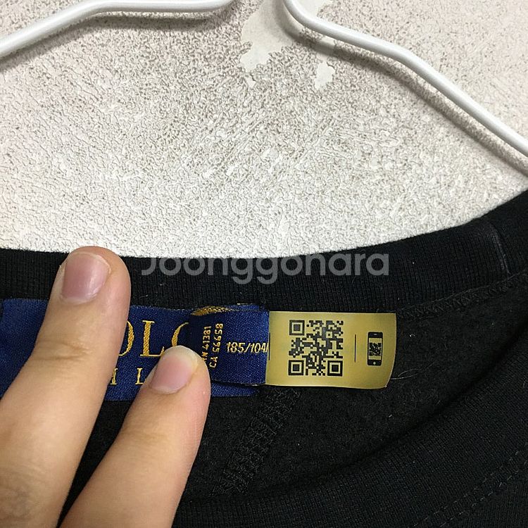 랄프로렌폴로 남성 블랙 맨투맨 XL / 랑방 마인 오브...--2