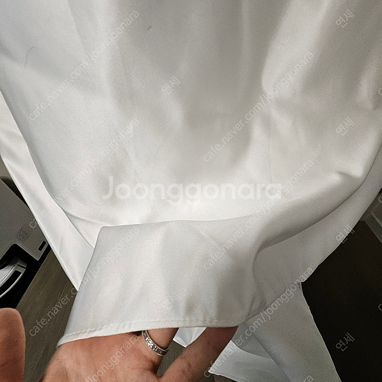 미카도실크 셀프 웨딩 드레스 야외 웨딩 스냅 촬영, 키...--4
