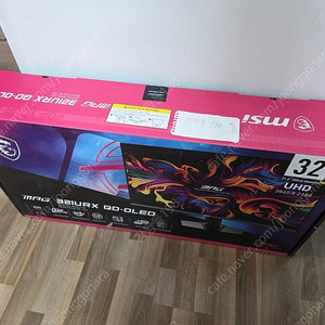 직거래 경남,부산) MSI MPG 321URX QD-OLED 240 4K UHD 미개봉새상품 팝니다