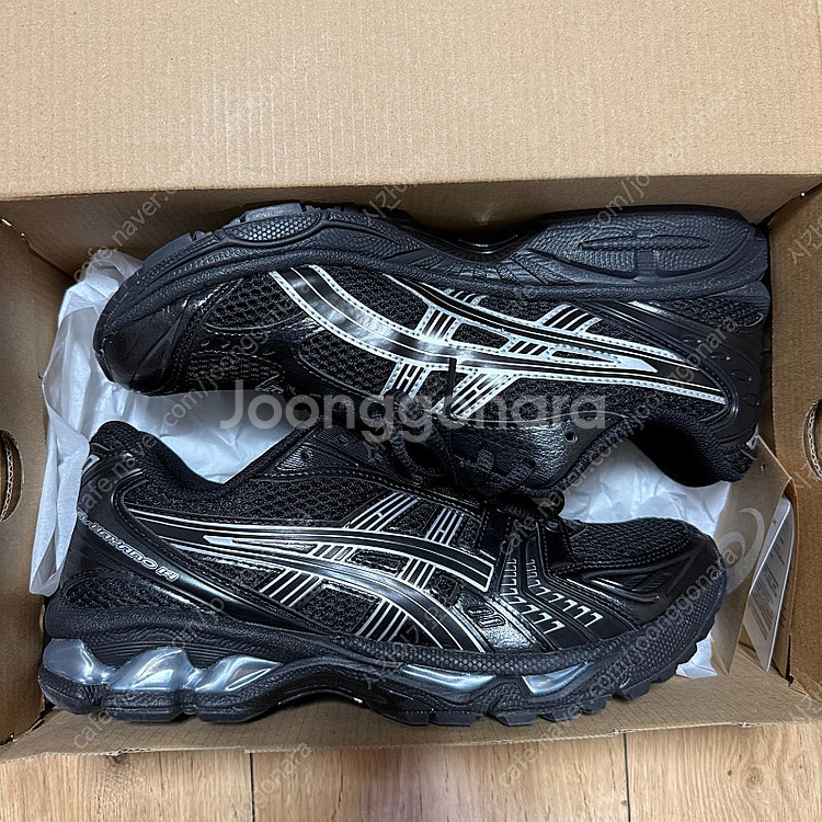 [255]아식스 젤카야노14 블랙퓨어실버--0