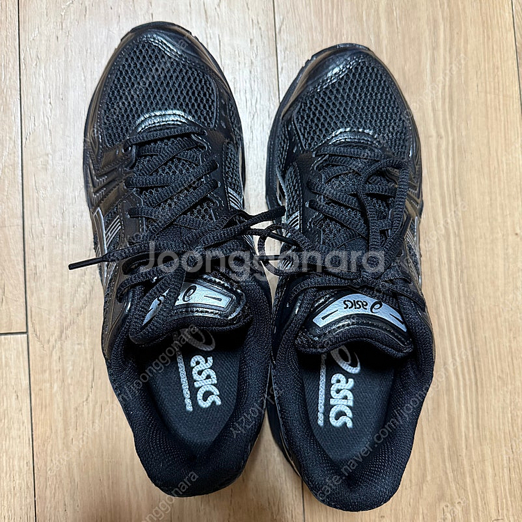 [255]아식스 젤카야노14 블랙퓨어실버--1