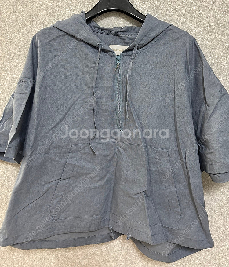 인어스웨이 린넨 반팔아노락 세트--2