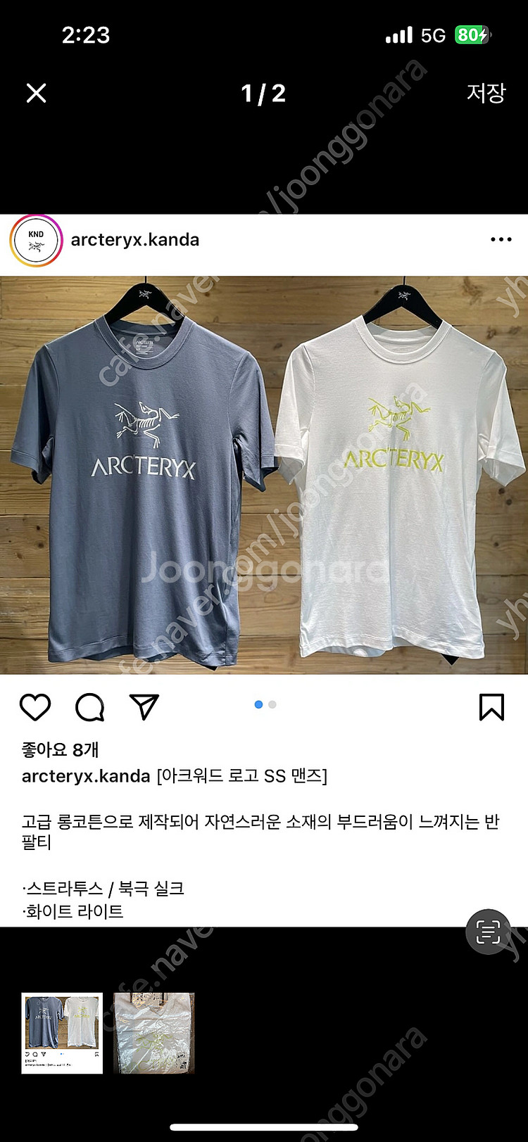 아크테릭스 반팔--0