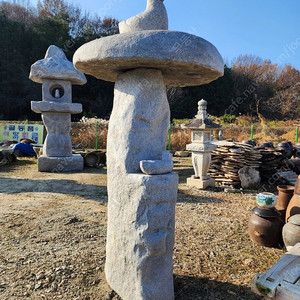 돌솟대 석물 조각상 골동품 민속품 인테리어소품 인테리어 근대사