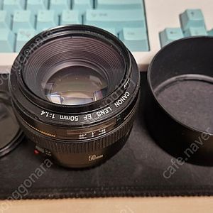 캐논 EF 50mm f1.4 단렌즈 팝니다 (하자 있음 / 설명 필독)