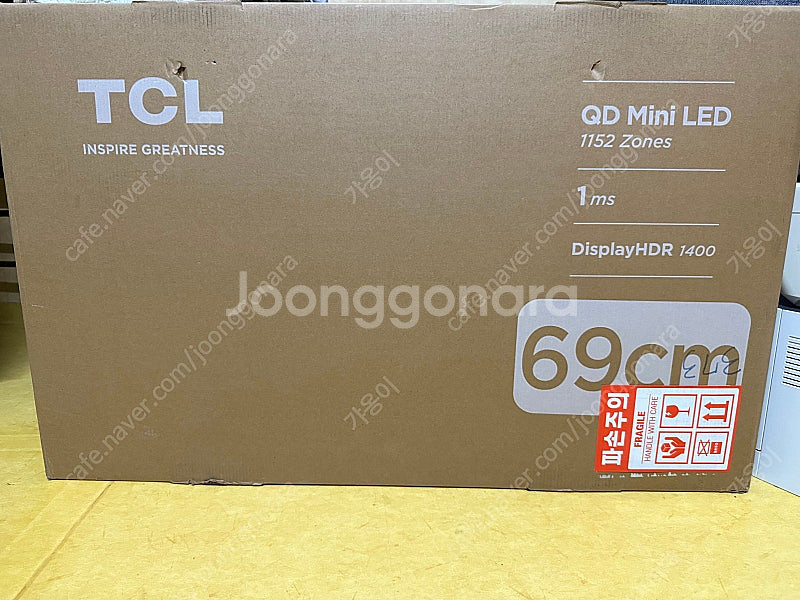 TCL 4K QD Mini LED 게이밍 모니터 69c...--0