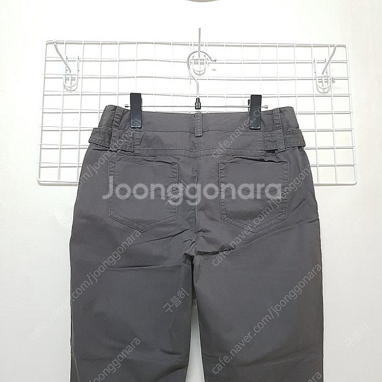 톰보이 바스락 여름 면바지 배기팬츠 회갈색 그레이시 브...--5