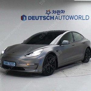 테슬라 중고차 테슬라 모델3 중고차 회색 2020년식 롱 레인지 개인사업자 차량구매