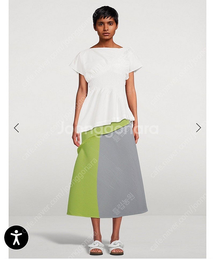 이세이미야케 ridge pleats 스커트--1