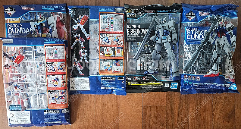 [건담]제일복권 이치방 쿠지 E상 RX-78-2, F상...--0