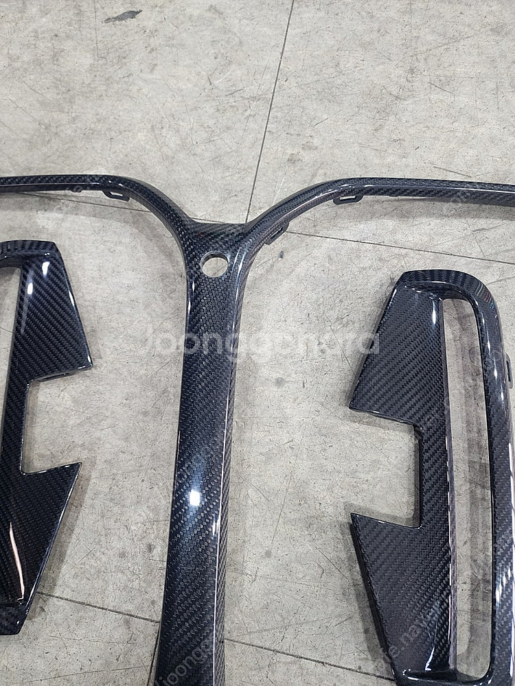 bmw 4시리즈 g22 정품 카본 그릴 좌우그리드 판매...--4