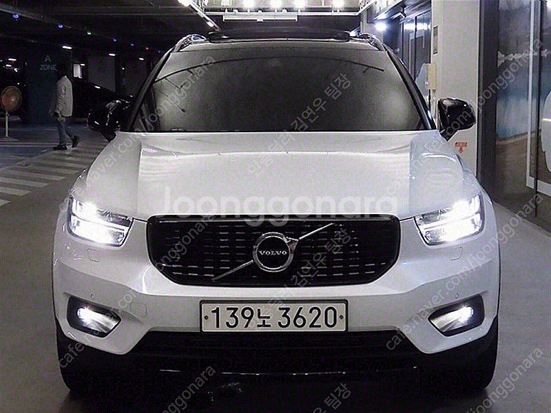 흰색 볼보 중고 XC40 중고 볼보 중고차 T4 4WD...--7
